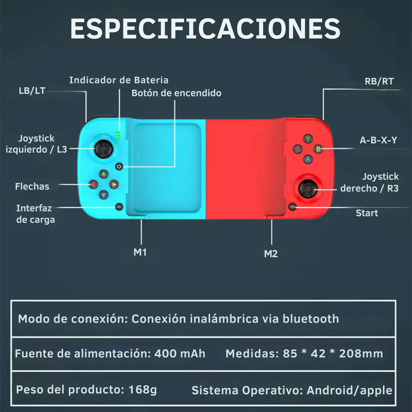 Mando Inalámbrico Para Móvil